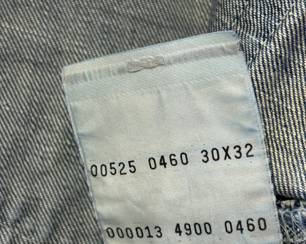 Levi's Classic Blue Straight Leg Denim Jeans