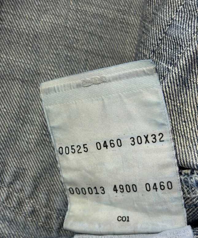 Levi's Classic Blue Straight Leg Denim Jeans