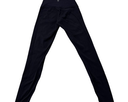 Lululemon Navy Blue High-Rise Mesh Detail Leggings
