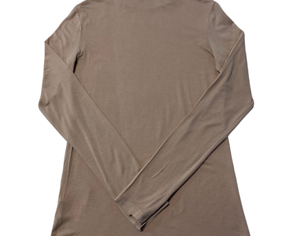 H&M Beige Turtleneck Long Sleeve Top