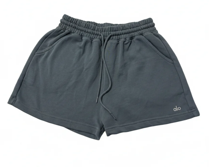 Alo Slate Blue Sports Shorts