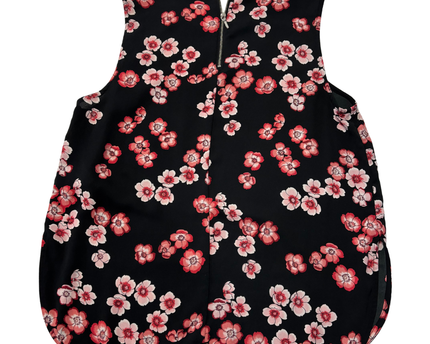 Forever 21 Black Floral Print Sleeveless Top