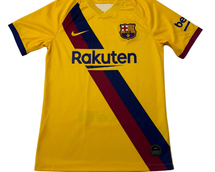 FC Barcelona Yellow 2019/20 Away Football Jersey