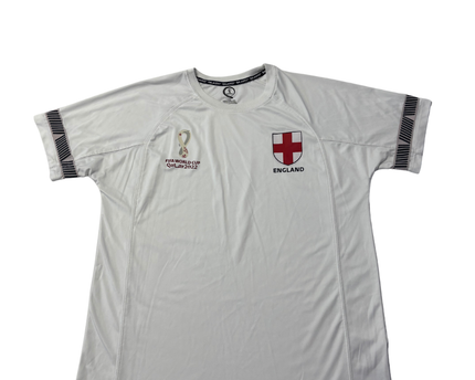 FIFA World Cup Qatar 2022 White England Official Licensed Jersey