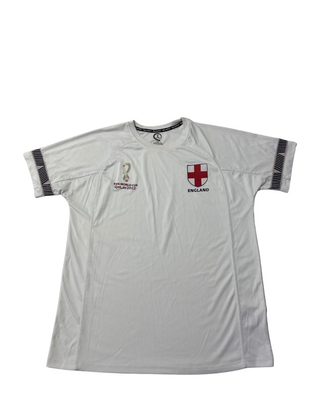FIFA World Cup Qatar 2022 White England Official Licensed Jersey