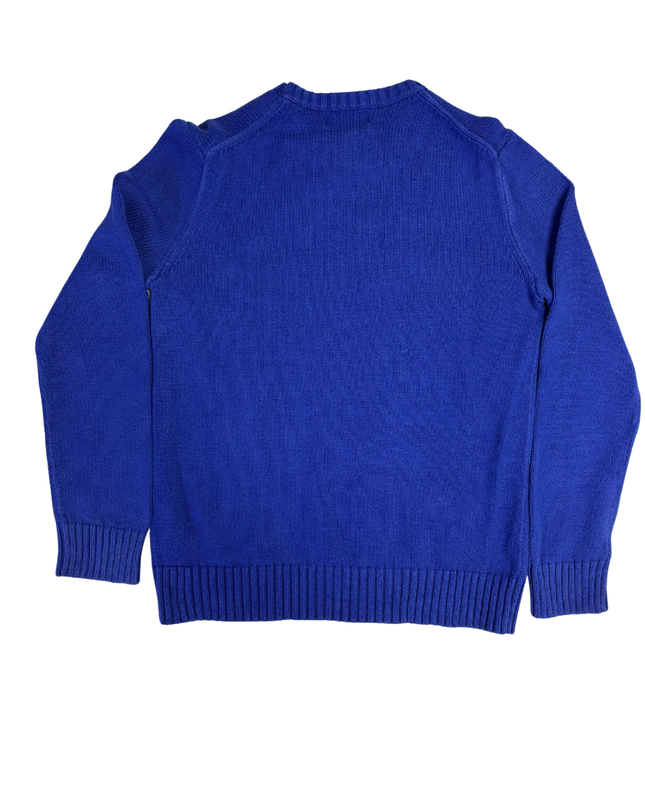 Polo Ralph Lauren Blue Polo Bear Knit Sweater