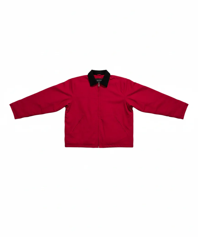 Reworked Carhartt Red Detroit Style Workwear Jacket