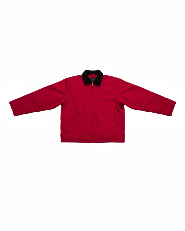 Reworked Carhartt Red Detroit Style Workwear Jacket