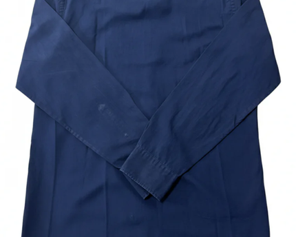Tommy Hilfiger Navy Blue Long-Sleeve Button-Down Shirt