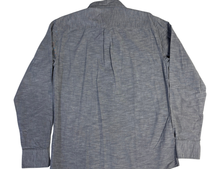 Hugo Boss Blue Slim Fit Long Sleeve Shirt