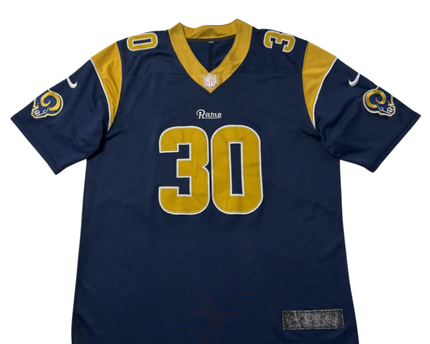 Nike Navy Blue Los Angeles Rams Todd Gurley II Football Jersey