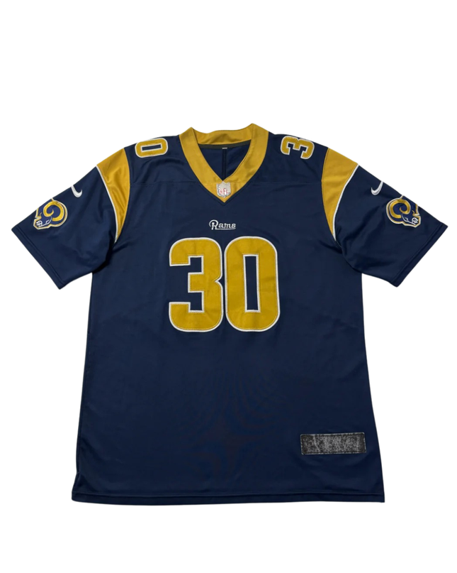 Nike Navy Blue Los Angeles Rams Todd Gurley II Football Jersey