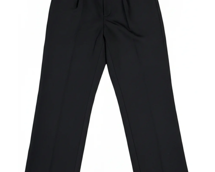 Abercrombie & Fitch Black Tailored Straight Leg Trousers