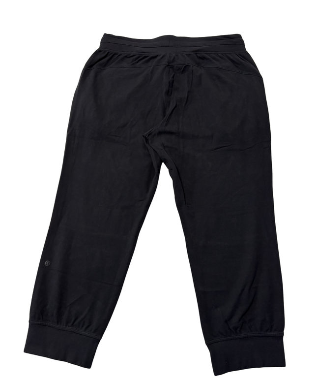 lululemon Black High-Rise Cropped Joggers