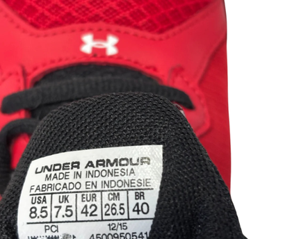 Under Armour Red Assert 6 Men's Sneakers
