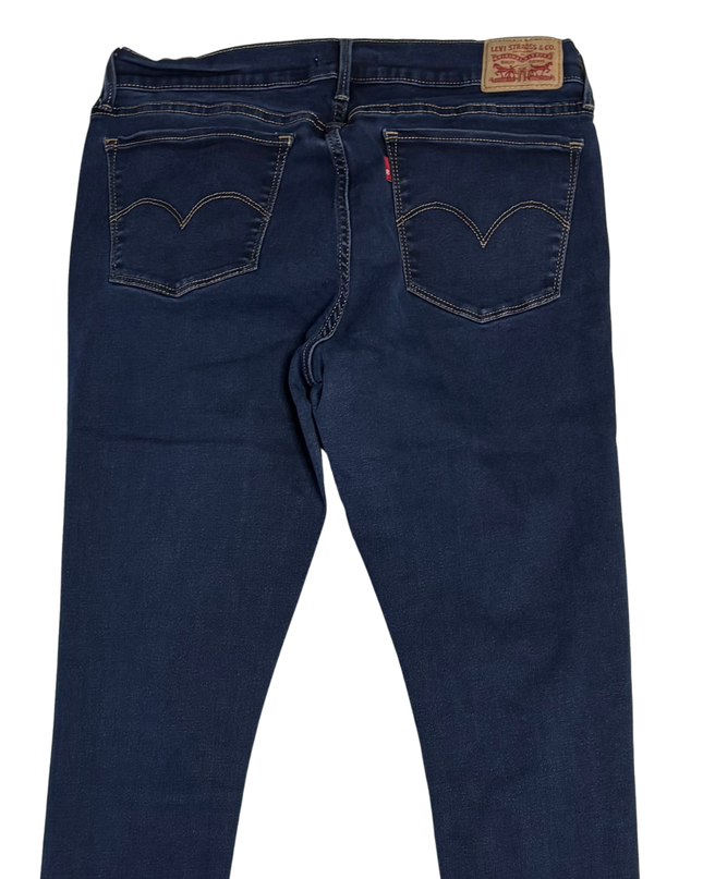 Levi's Dark Blue 710 Super Skinny Jeans