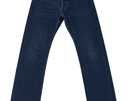 Levi's 501 Straight Leg Dark Blue Vintage Jeans