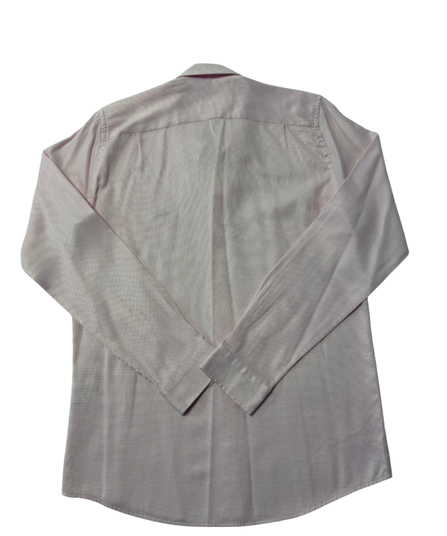 Lacoste Pink Long Sleeve Button-Down Shirt
