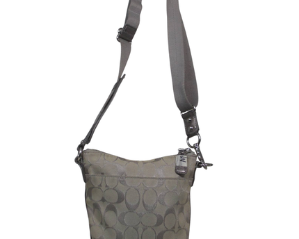 Coach Beige Signature Crossbody Bag