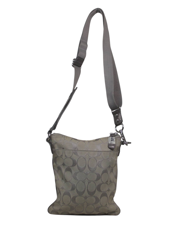 Coach Beige Signature Crossbody Bag