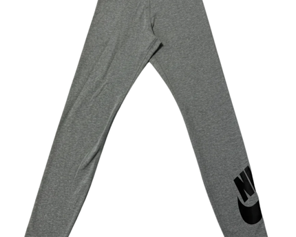 Nike Gray Sportswear Essential Logo Leggings