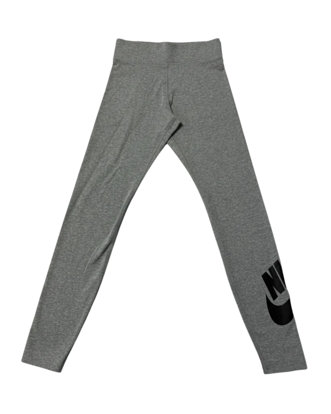 Nike Gray Sportswear Essential Logo Leggings