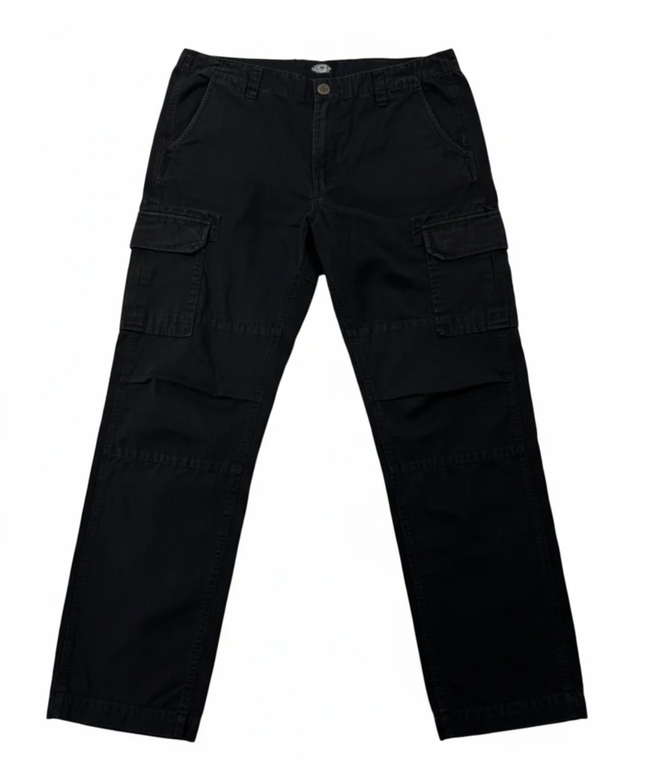 Dickies Black Ripstop Cargo Work Pants