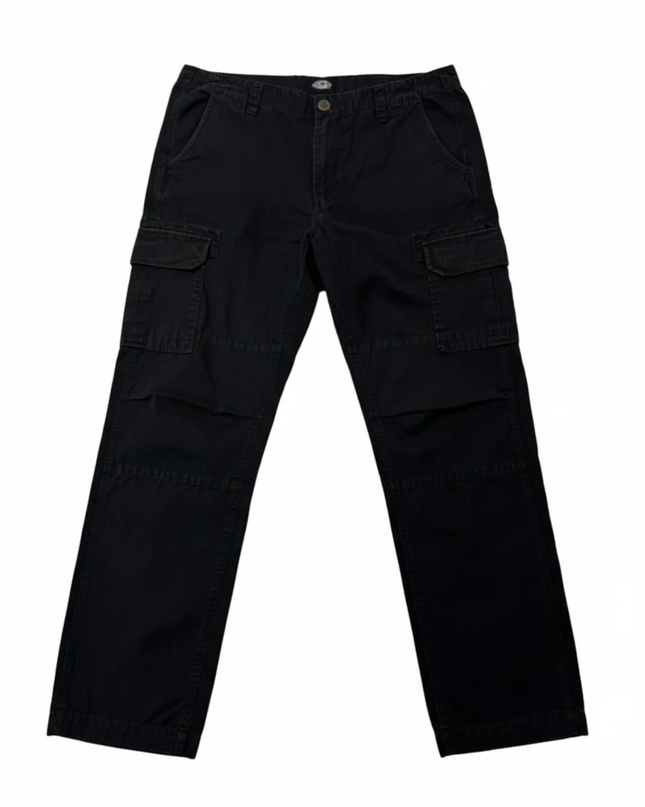 Dickies Black Ripstop Cargo Work Pants
