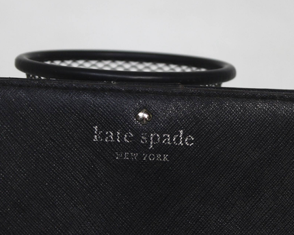 Kate Spade Black Saffiano Leather Clutch Wallet