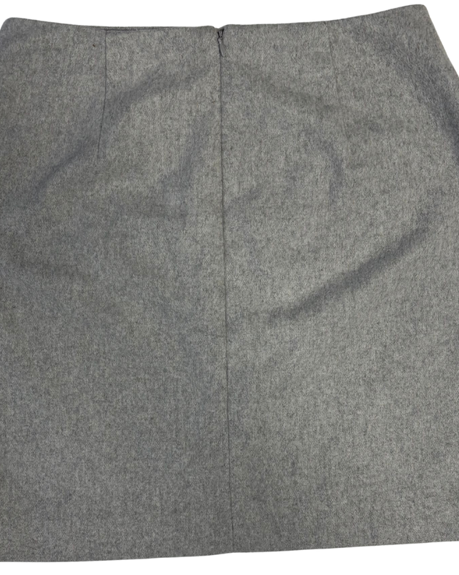Calvin Klein Grey Textured Mini Skirt