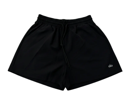 Alo Yoga Black Athletic Sports Shorts