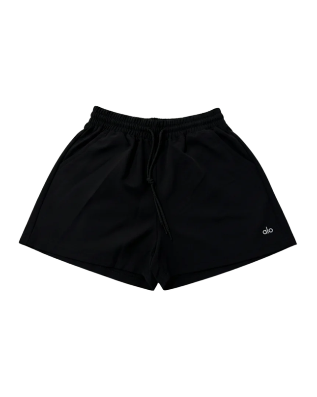Alo Yoga Black Athletic Sports Shorts