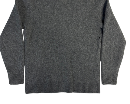 Lacoste Grey Pure New Wool Crewneck Sweater
