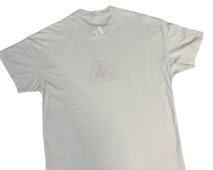 Adidas Cream Graphic Logo T-Shirt