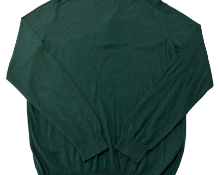 U.S. Polo Assn. Green Quarter-Zip Knit Sweater