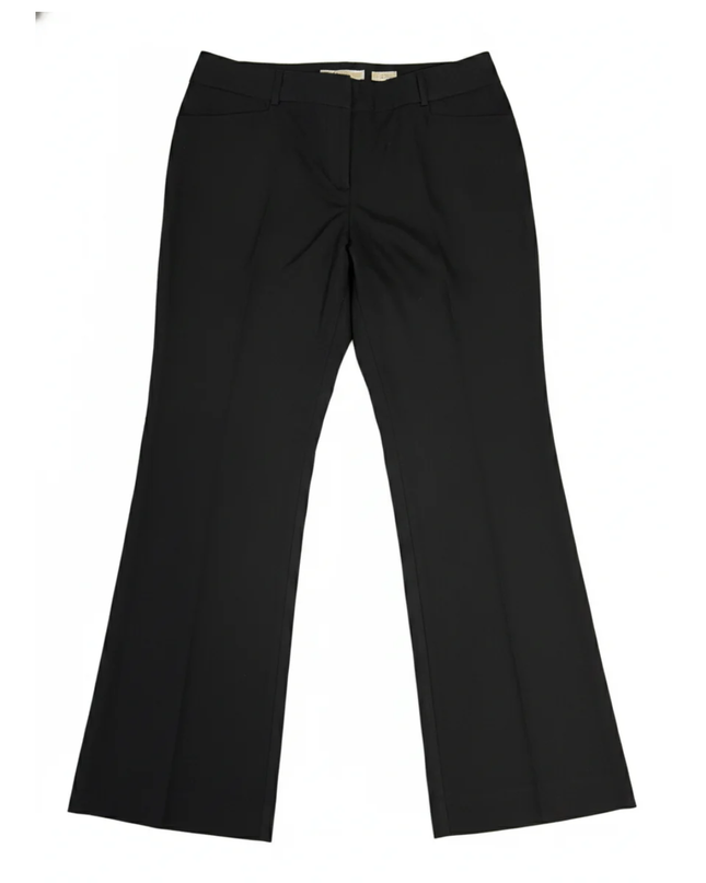 Michael Michael Kors Black Gramercy Fit Dress Pants