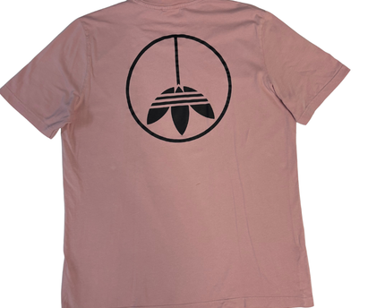 Adidas Originals Pink Graphic Logo T-Shirt