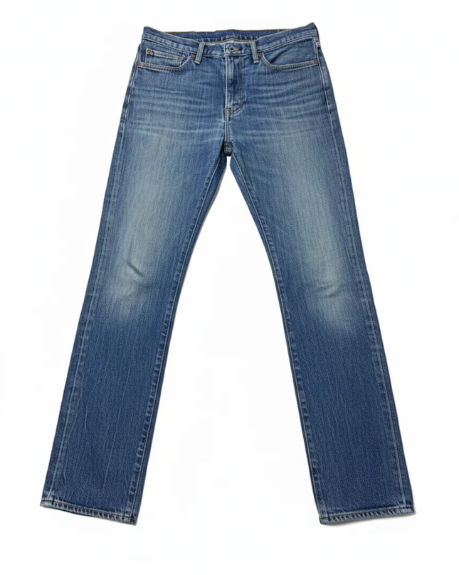 Levi's 511 Blue White Oak Cone Denim Slim Fit Jeans