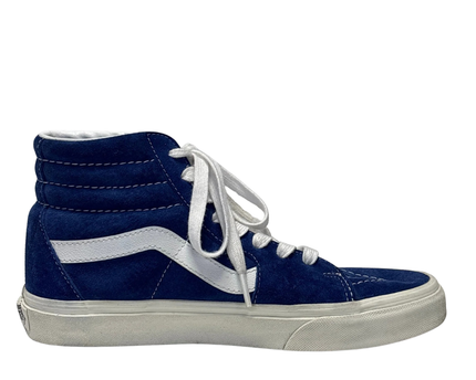 Vans Blue Suede High Top Sneakers