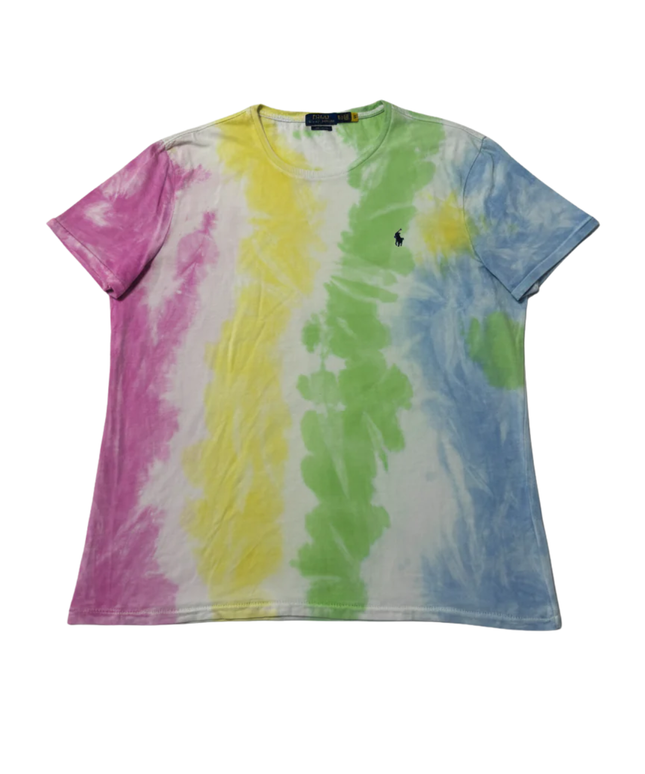 Polo Ralph Lauren Multicolor Vertical Tie-Dye T-Shirt