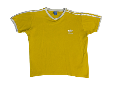 Adidas Yellow Trefoil T-Shirt