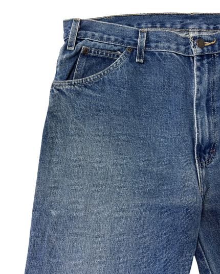 Dickies Classic Fit Stonewash Blue Denim Jeans - L | Waist: 34"
