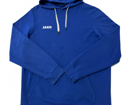 JAKO Blue Logo Pullover Hoodie