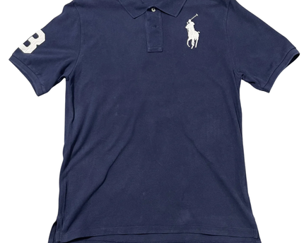Polo Ralph Lauren Navy Blue Big Pony Classic Fit Polo Shirt