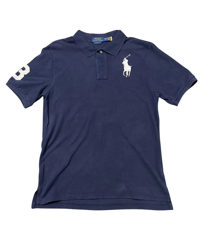Polo Ralph Lauren Navy Blue Big Pony Classic Fit Polo Shirt