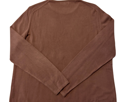 Burberry Dusty Rose Fine Knit Crew Neck Sweater