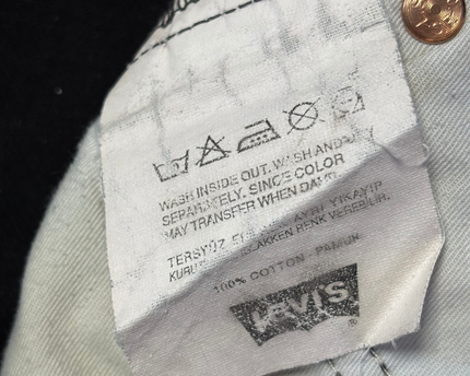 Levi's 615 Black Straight Leg Denim Jeans