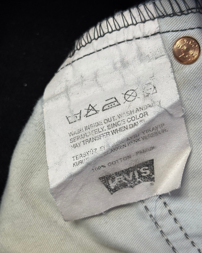 Levi's 615 Black Straight Leg Denim Jeans