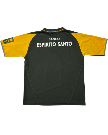 Reebok Sporting CP 2002-03 Dark Green Away Football Jersey