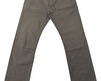 Levi's Grey 506 Straight Fit Cotton Trousers